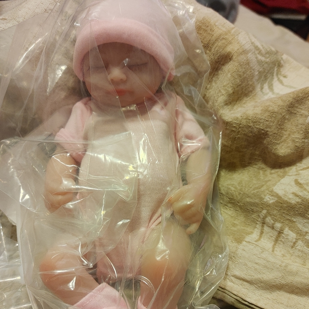 Soft vinyl baby doll
